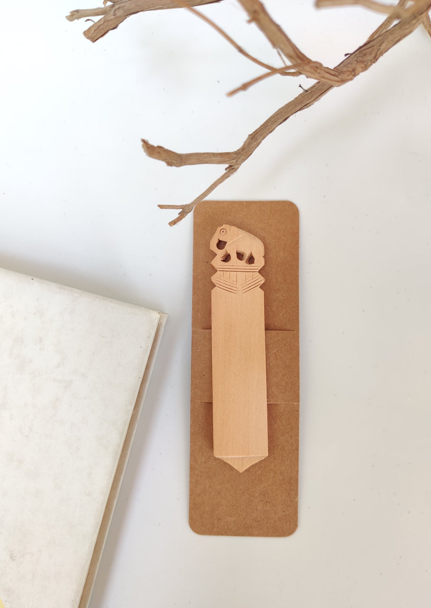 Gaj wooden bookmark- page hugger/handcarved-gift for him/her