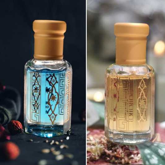 Attar gift combo of two - unisex fragrance/12ml each/long lasting